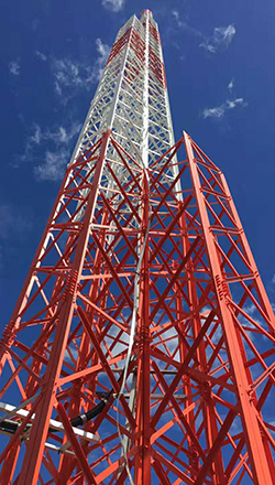 Tour de télécommunication 45 mètres Zambie